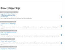 Tablet Screenshot of bannerhappenings.blogspot.com