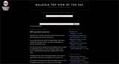 Desktop Screenshot of malaysiatopview.blogspot.com