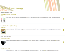 Tablet Screenshot of electronic-technology.blogspot.com