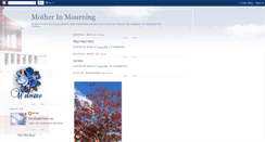 Desktop Screenshot of mothersinmourning.blogspot.com