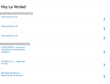 Tablet Screenshot of hoylaverdad.blogspot.com