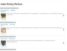 Tablet Screenshot of indieprettyperfect.blogspot.com