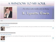 Tablet Screenshot of lynette-awindowtomysoul.blogspot.com