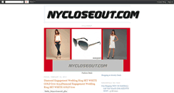 Desktop Screenshot of nycloseout.blogspot.com