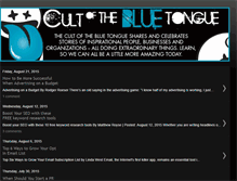 Tablet Screenshot of cultofthebluetongue.blogspot.com
