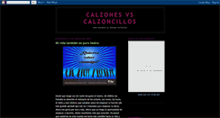 Desktop Screenshot of calzonesvscalzoncillos.blogspot.com