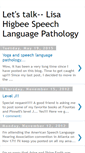 Mobile Screenshot of lisahigbeeslp.blogspot.com