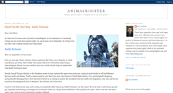 Desktop Screenshot of animalrighter.blogspot.com