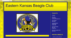 Desktop Screenshot of easternkansasbeagleclub.blogspot.com