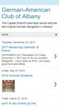 Mobile Screenshot of germanamericanclubofalbany.blogspot.com