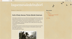 Desktop Screenshot of loquemesaledelnaborl.blogspot.com