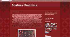 Desktop Screenshot of misturadinamica.blogspot.com
