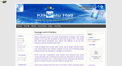 Desktop Screenshot of kliksatuhati.blogspot.com