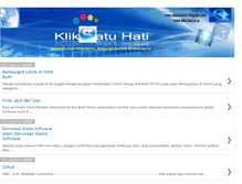 Tablet Screenshot of kliksatuhati.blogspot.com