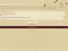 Tablet Screenshot of lakesareafirewood.blogspot.com