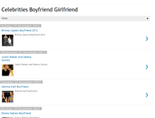Tablet Screenshot of celebrities-boyfriend-girlfriend.blogspot.com