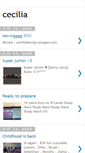 Mobile Screenshot of hii-cecilia.blogspot.com