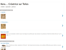 Tablet Screenshot of kora-creaticesurtoiles.blogspot.com