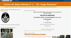 Desktop Screenshot of centrodesaludmental1.blogspot.com