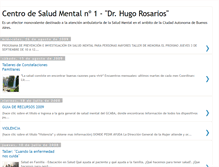 Tablet Screenshot of centrodesaludmental1.blogspot.com