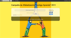 Desktop Screenshot of contigoaprendo2011.blogspot.com