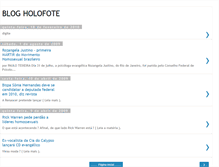 Tablet Screenshot of blogholofote.blogspot.com