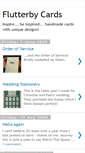 Mobile Screenshot of flutterby-cards.blogspot.com