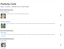 Tablet Screenshot of flutterby-cards.blogspot.com