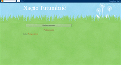 Desktop Screenshot of nacaotutumbaie.blogspot.com