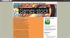 Desktop Screenshot of games-stock.blogspot.com