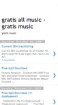 Mobile Screenshot of gratis-music.blogspot.com