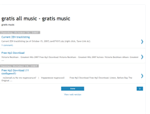 Tablet Screenshot of gratis-music.blogspot.com