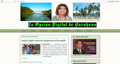 Desktop Screenshot of laopciondigitaldebarahona.blogspot.com