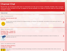 Tablet Screenshot of channelchat.blogspot.com