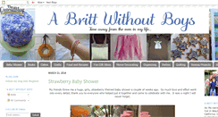 Desktop Screenshot of abrittwithoutboys.blogspot.com