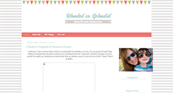 Desktop Screenshot of blendedsosplendid.blogspot.com