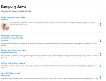 Tablet Screenshot of kampung-jawa.blogspot.com