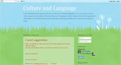 Desktop Screenshot of lifeculturelanguage.blogspot.com