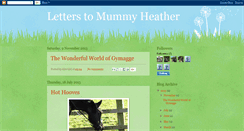 Desktop Screenshot of letterstomummyheather.blogspot.com