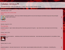 Tablet Screenshot of amisya91.blogspot.com