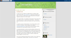Desktop Screenshot of lifecoachgerri.blogspot.com