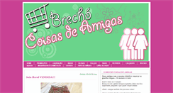 Desktop Screenshot of brechocoisasdeamigas.blogspot.com