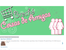Tablet Screenshot of brechocoisasdeamigas.blogspot.com