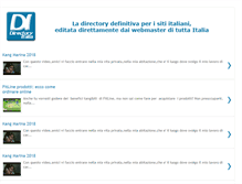 Tablet Screenshot of directory-italia.blogspot.com