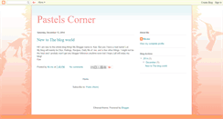 Desktop Screenshot of pastelscorner.blogspot.com