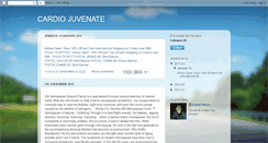Desktop Screenshot of cardiojuvenate.blogspot.com