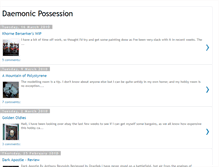Tablet Screenshot of daemonicpossession.blogspot.com
