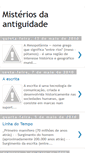 Mobile Screenshot of misterios-antiguidade.blogspot.com