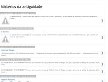 Tablet Screenshot of misterios-antiguidade.blogspot.com