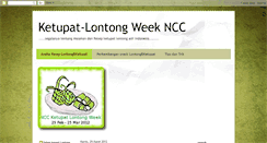 Desktop Screenshot of ncclontongweek.blogspot.com